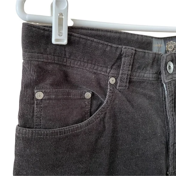 ❤️SOLD❤️ MENS 1920 GARDEUR CASUAL DARK BROWN CORDUROY PANTS JEANS STYLE 34/30 - Picture 4 of 11